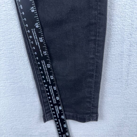 J. Crew Skinny Jeans High Rise Five Design Pockets Womens Black Size 27 - Picture 8 of 10